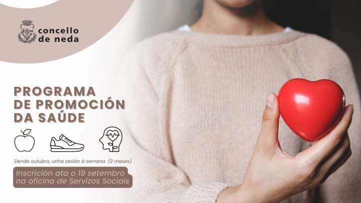 Neda abre el plazo de inscripción para un programa de promoción de la salud junto a la REGAPS