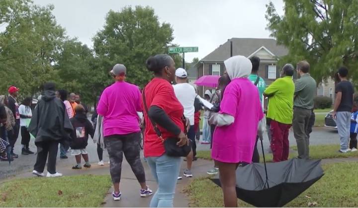 Community gathers to protest gun violence in Spartanburg