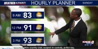 KNOE Saturday Evening Forecast: Hot and Mainly Dry Sunday, Before Changes Mid