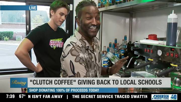 Rising's Joe Duncan gets clutch with coffee