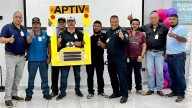 Imparte Seguridad Pública Municipal plática de cultura vial a choferes de transporte de Aptiv