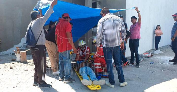 Albañil que sufrió una caída de un andamio perdió la batalla contra la muerte