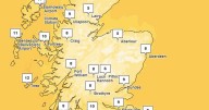 Scotland temperatures to plummet to ‘below freezing’ tonight as autumn sets in