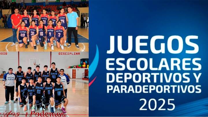 Ayacucho va adelante en básquet en los juegos escolares: Jean Piaget y San Juan Bosco campeones rumbo a la nacional