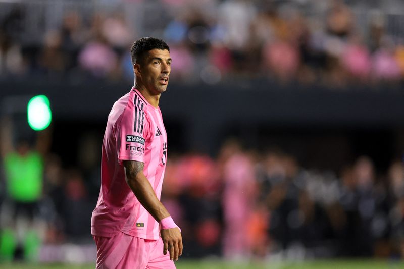 Inter Miami’s Luis Suarez apologizes for spitting incident