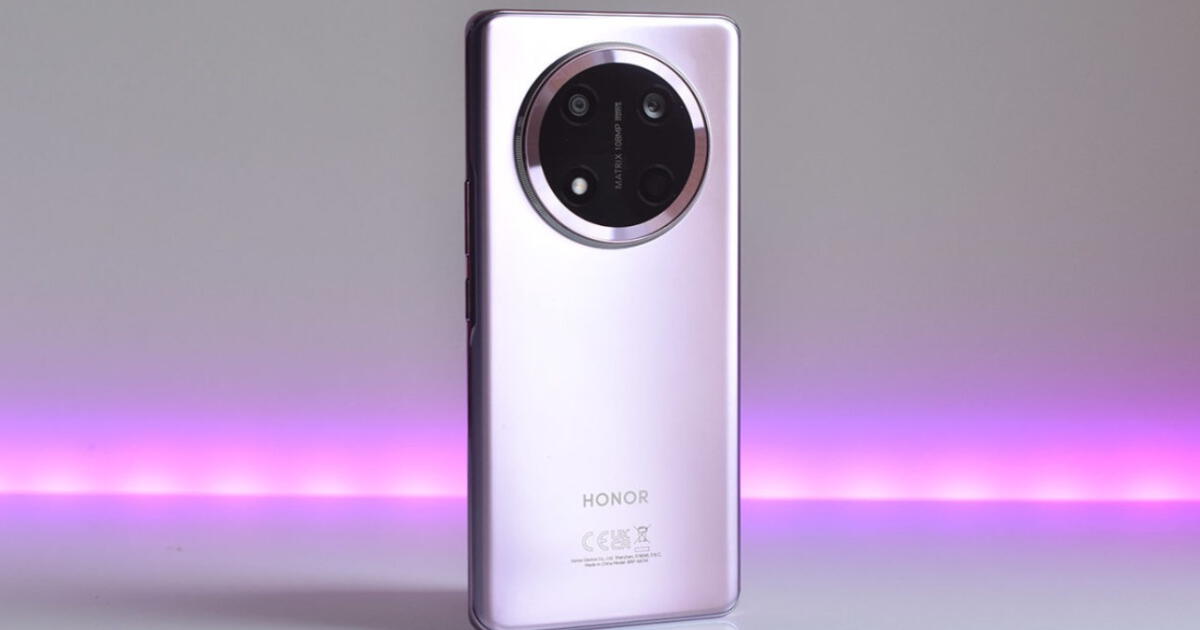 Este Honor es mejor compra que el Samsung A36: muy resistente a golpes, pantalla AMOLED grande y 6600mAh de batería