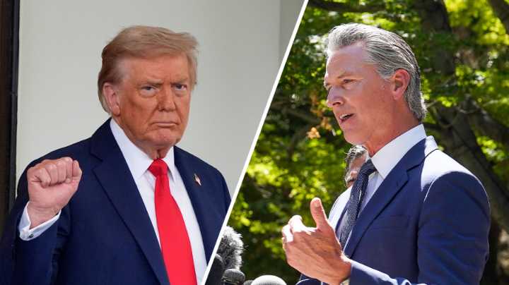 Newsom, Trump escalate meme war