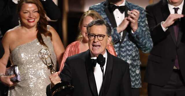 Emmys 2025: Stephen Colbert Suggests We’re ‘Losing’ Our Country in Acceptance Speech