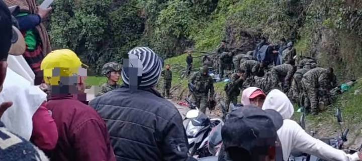 Nueva asonada contra militares en Huila