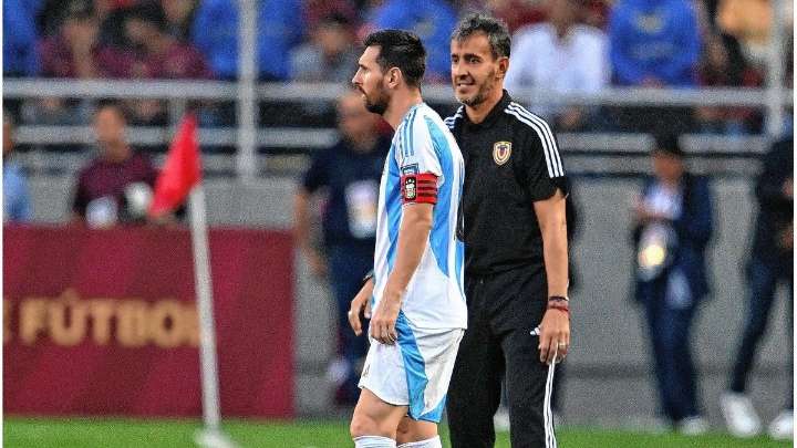 Fernando Batista le restó importancia a la despedida de Lionel Messi