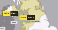 Met Office map shows when huge band of rain will hit Greater Manchester as 21 hour weather warning issued