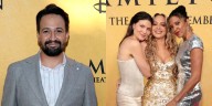 Lin-Manuel Miranda Reunites with Original ‘Hamilton’ Cast Again to Celebrate Movie’s Theatrical Release! | Anthony Ramos, Christopher Jackson, Daveed Diggs, Emmy Raver-Lampman, Hamilton, Jasmine Cepha