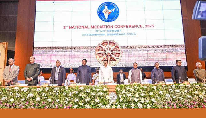 National Mediation Conference: Governor Kambhampati, CJI Gavai, CM Majhi Lead National Dialogue On Mediation Reforms