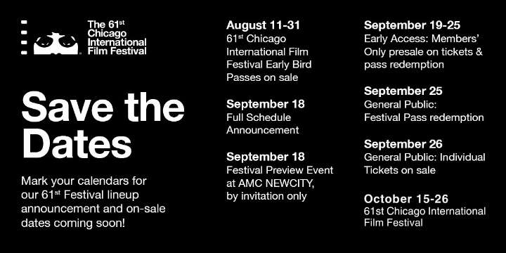  Cinema/Chicago and the Chicago International Film Festival present Community Cinema