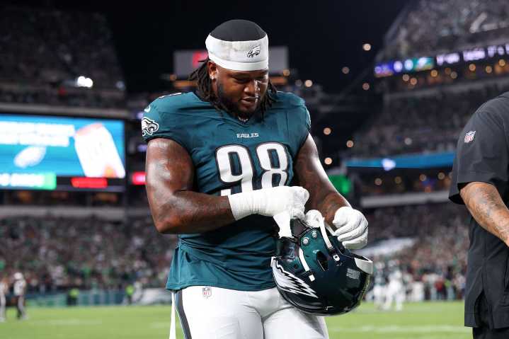 What happens next after Philadelphia Eagles star Jalen Carter spat on opponent in season