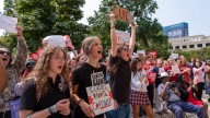 High School students protest school shooting at Indiana statehouse