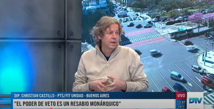 Castillo: “Los vetos y DNU muestran un sistema presidencialista antidemocrático”