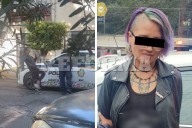 Detienen a una mujer por patear  a policía en Benito Juárez