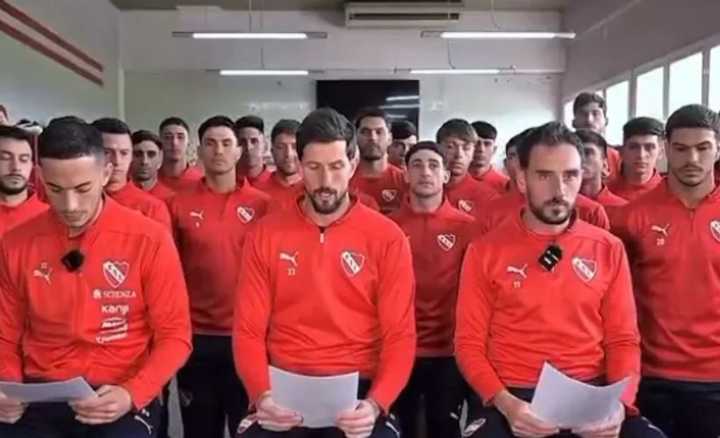 El plantel de Independiente habló tras la sanción de Conmebol: “Perdió el fútbol”