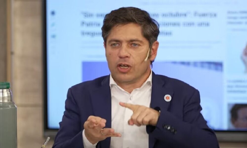 Kicillof aseguró que no puede hacerse cargo de la seguridad del cierre de campaña de Milei