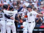 Carpenter leads the Tigers to a 6-2 win over the Mets