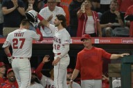 Mike Trout homers twice as Angels hand Astros a costly loss