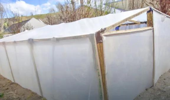Loncopué inauguró un invernadero en el Club de Día “Lazos de Amor”