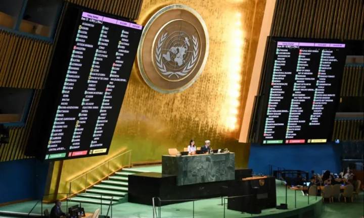 Palestina participará en la ONU, tras aplastante votación