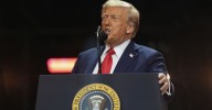 'Answer to autism': Trump goes off-book for major reveal at Kirk memorial