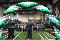 Boosters cut ribbon on UND's new Nodak Insurance Company Sports Performance Center
