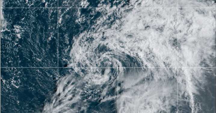 Tropical Storm Gabrielle forecast to reach hurricane strength despite struggles over Atlantic