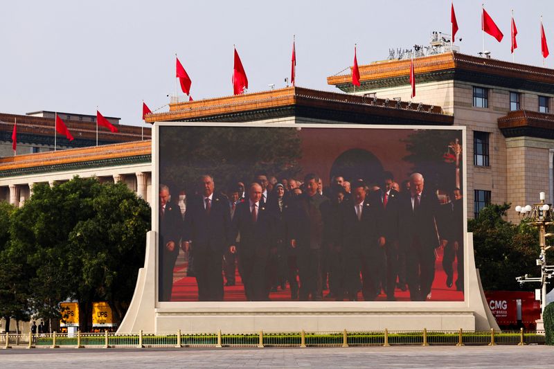 China's Xi, flanked by Putin and Kim, holds military parade in defiance of West