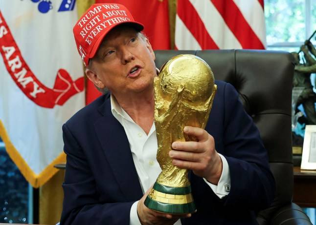 Donald Trump will block move to ban Israel from 2026 World Cup