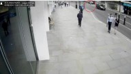 Suspected phone snatcher drops shoe, which leads to police identification