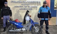 Lo demoraron por circular alcoholizado y descubrieron que la moto era robada