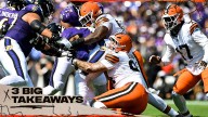 Browns' defense limits Ravens' run game in Week 2 loss