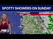 Tampa weather | Possible storms Sunday evening