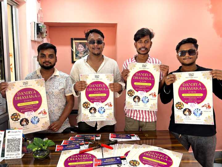 Grand Dandiya Night at Jamshedpur’s Baradwari Ground on September 25