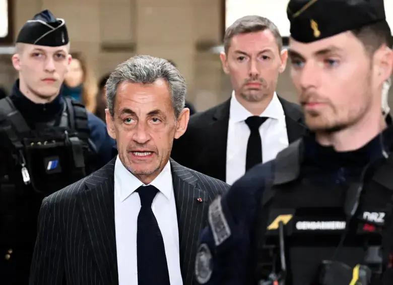 Justicia francesa condenó al expresidente Nicolas Sarkozy a 5 años de prisión
