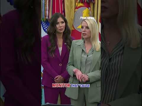 AG Bondi urges parents to monitor their children's social media use #usa #shorts #donaldtrump #news