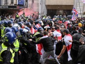 Starmer says UK will ‘never surrender’ flag to far