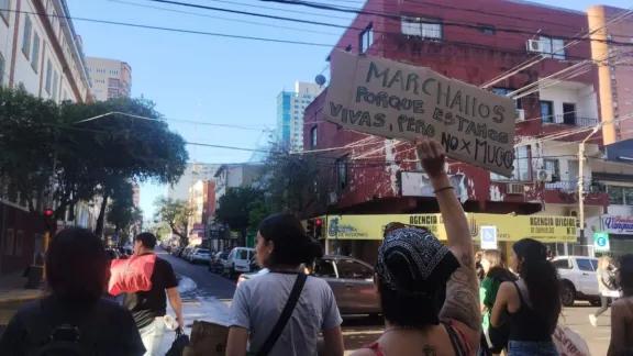 Triple femicidio: estudiantes se movilizaron en Posadas y se organiza la marcha federal del sábado