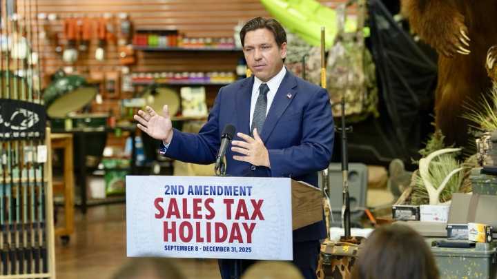DeSantis pushes for open carry gun laws in Florida