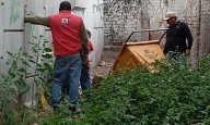En un solo día Gobierno de la Capital retira más de 6 toneladas de residuos en distintos puntos