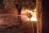 Incendio por poco acaba con una casa abandonada en El Centro
