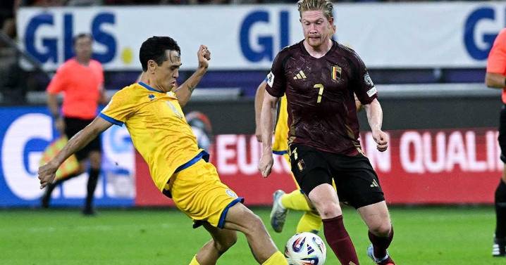 De la mano de De Bruyne, Bélgica apabulla a Kazajistán en eliminatorias mundialistas