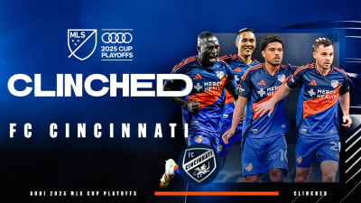 FC Cincinnati clinch Audi 2025 MLS Cup Playoffs spot