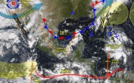 SMN advierte lluvias con descargas eléctricas y granizo en gran parte del país esta semana