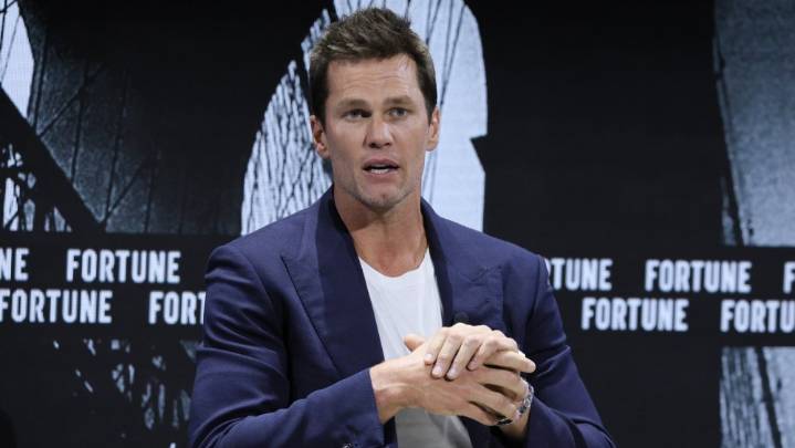 Tom Brady Confuses Viewers by Comparing Slamming a Helmet to Kicking a Dog