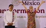 Todas las familias de Oaxaca reciben algún programa Bienestar: Sheinbaum